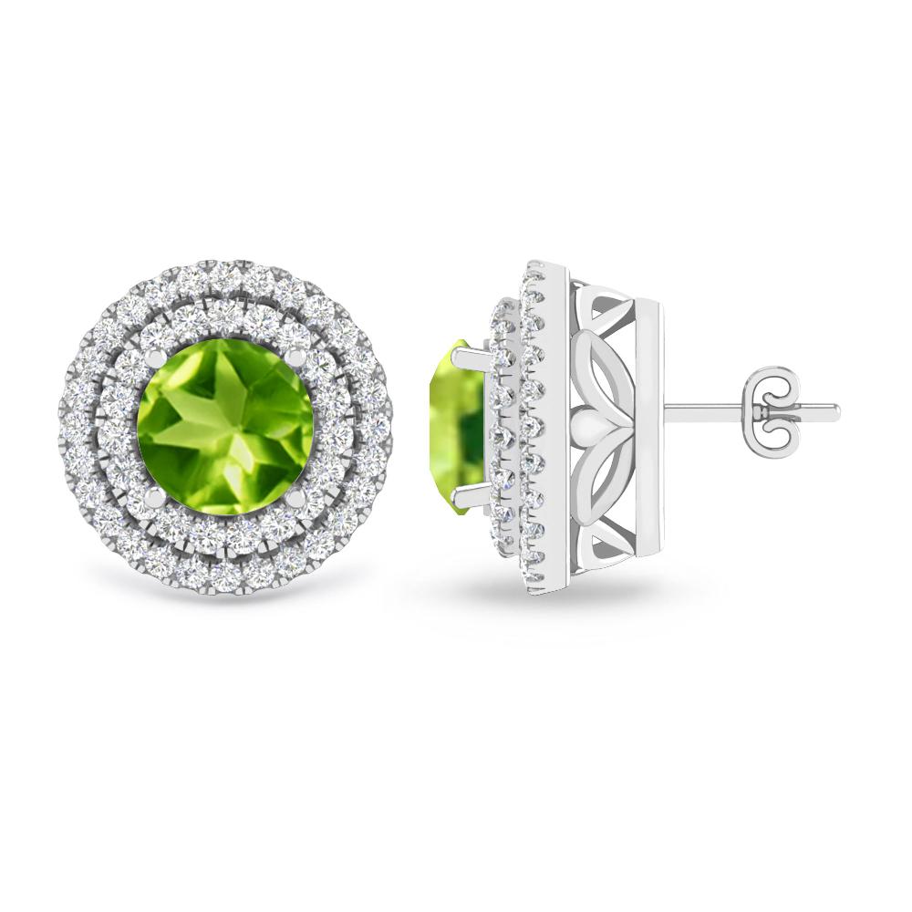 White Gold - Peridot