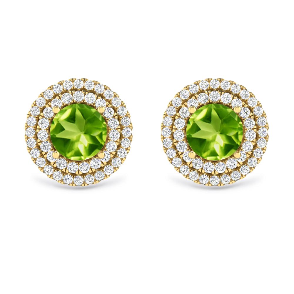 Yellow Gold - Peridot