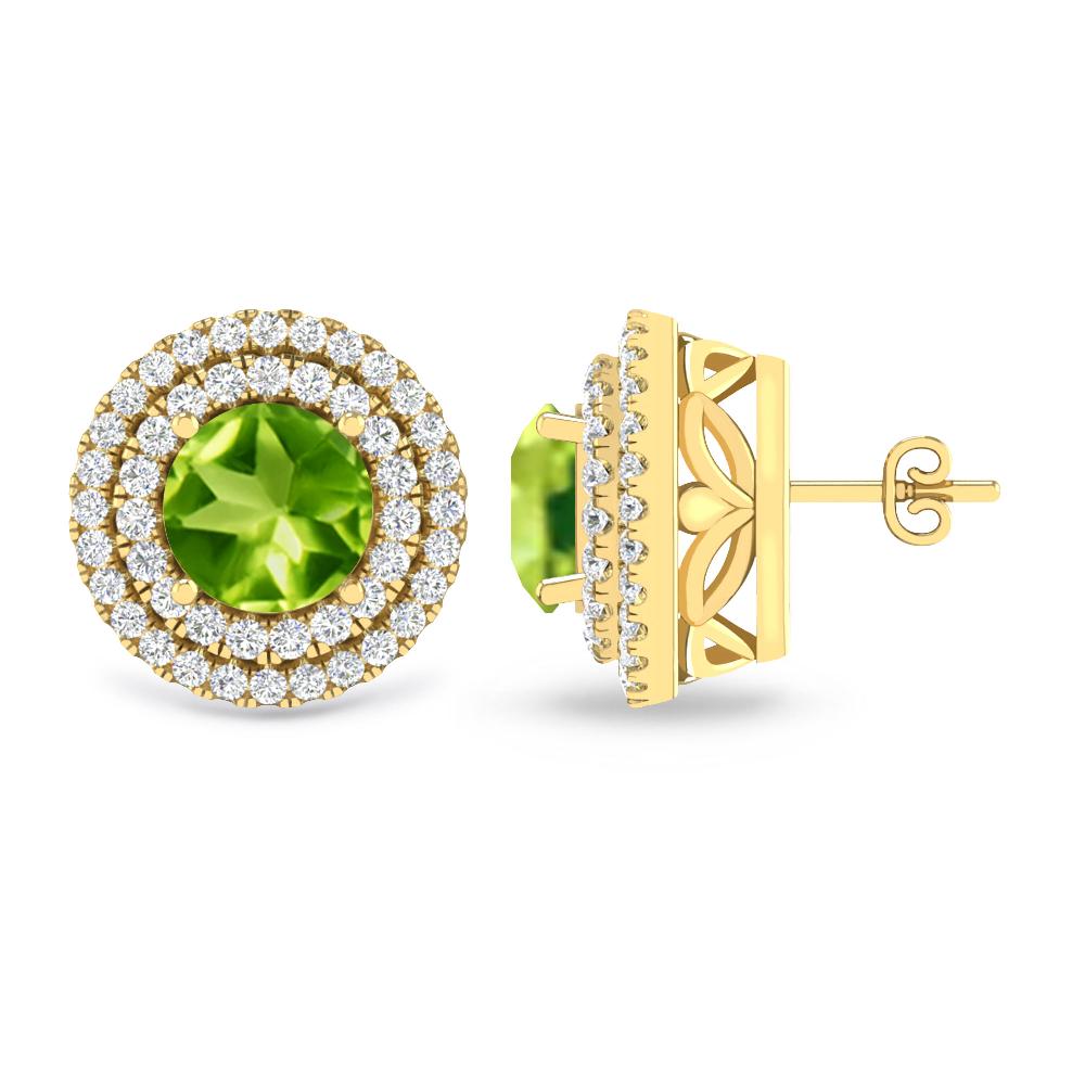 Yellow Gold - Peridot
