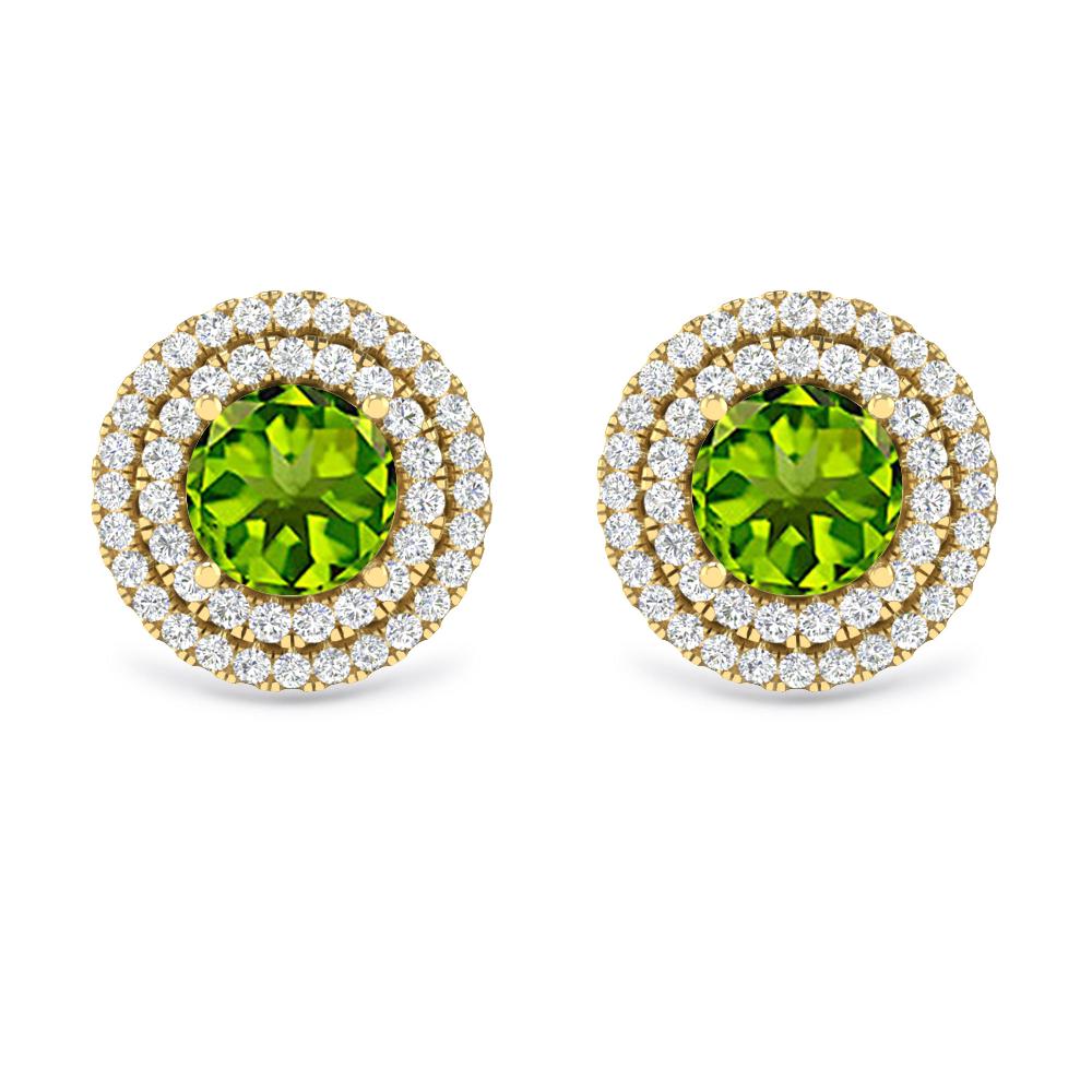 Yellow Gold - Peridot