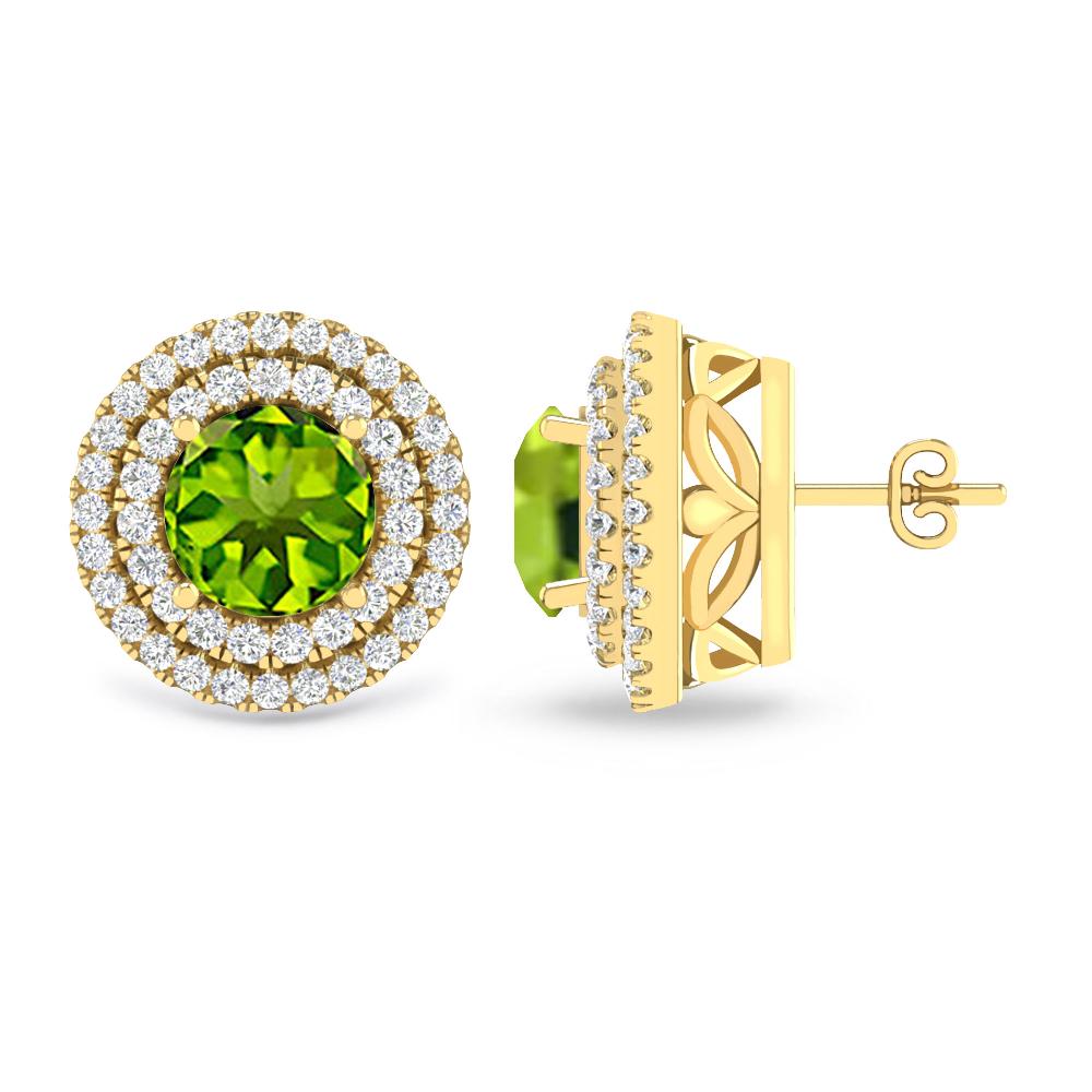 Yellow Gold - Peridot