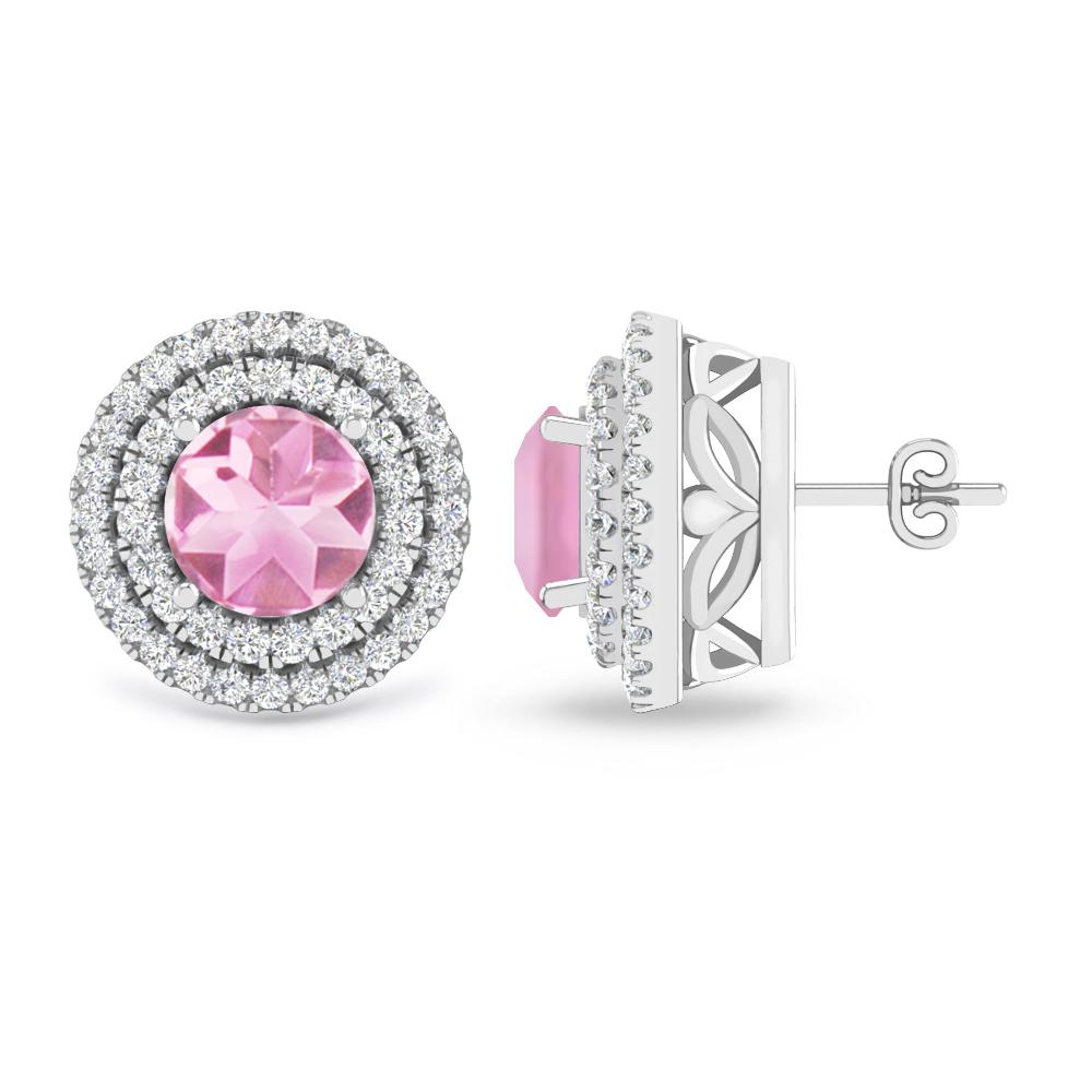 White Gold - Pink Tourmaline