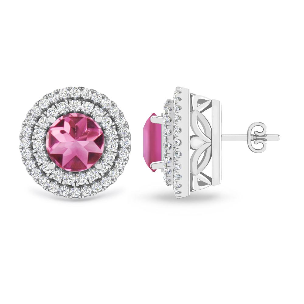 White Gold - Pink Tourmaline