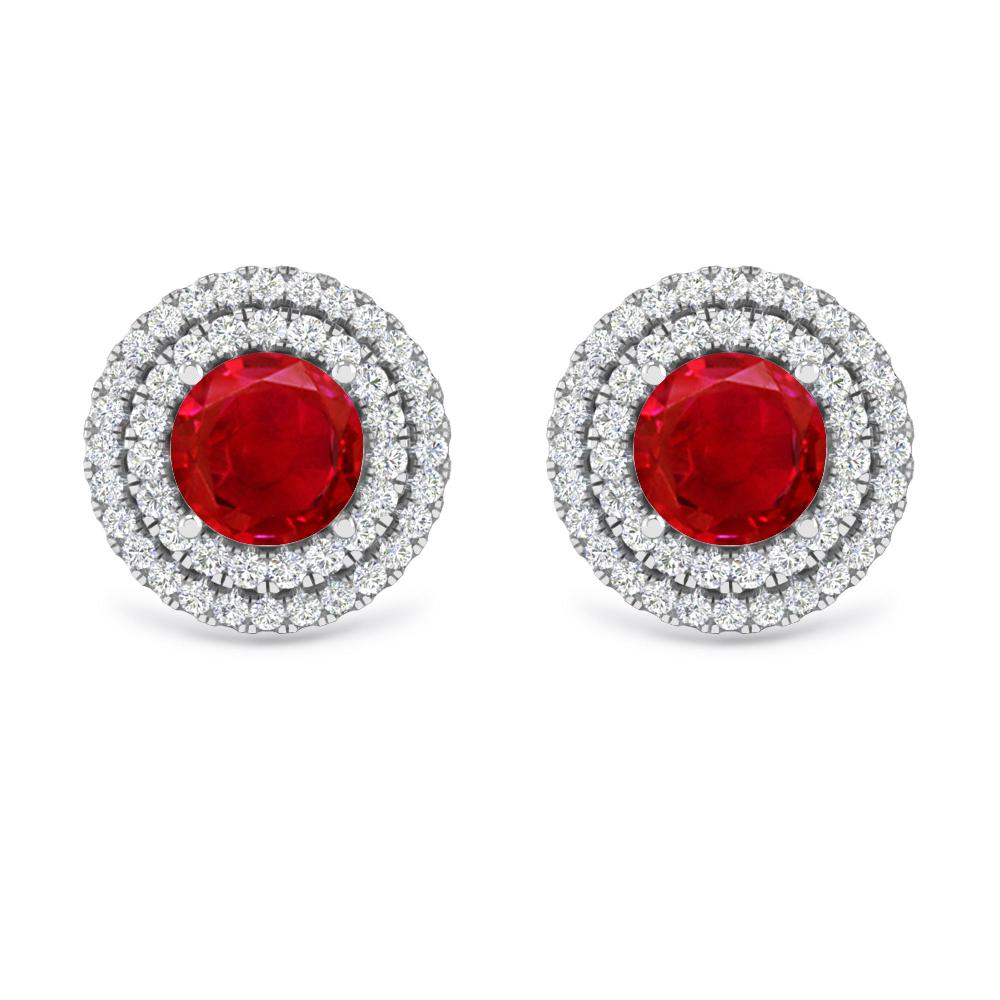 White Gold - Ruby