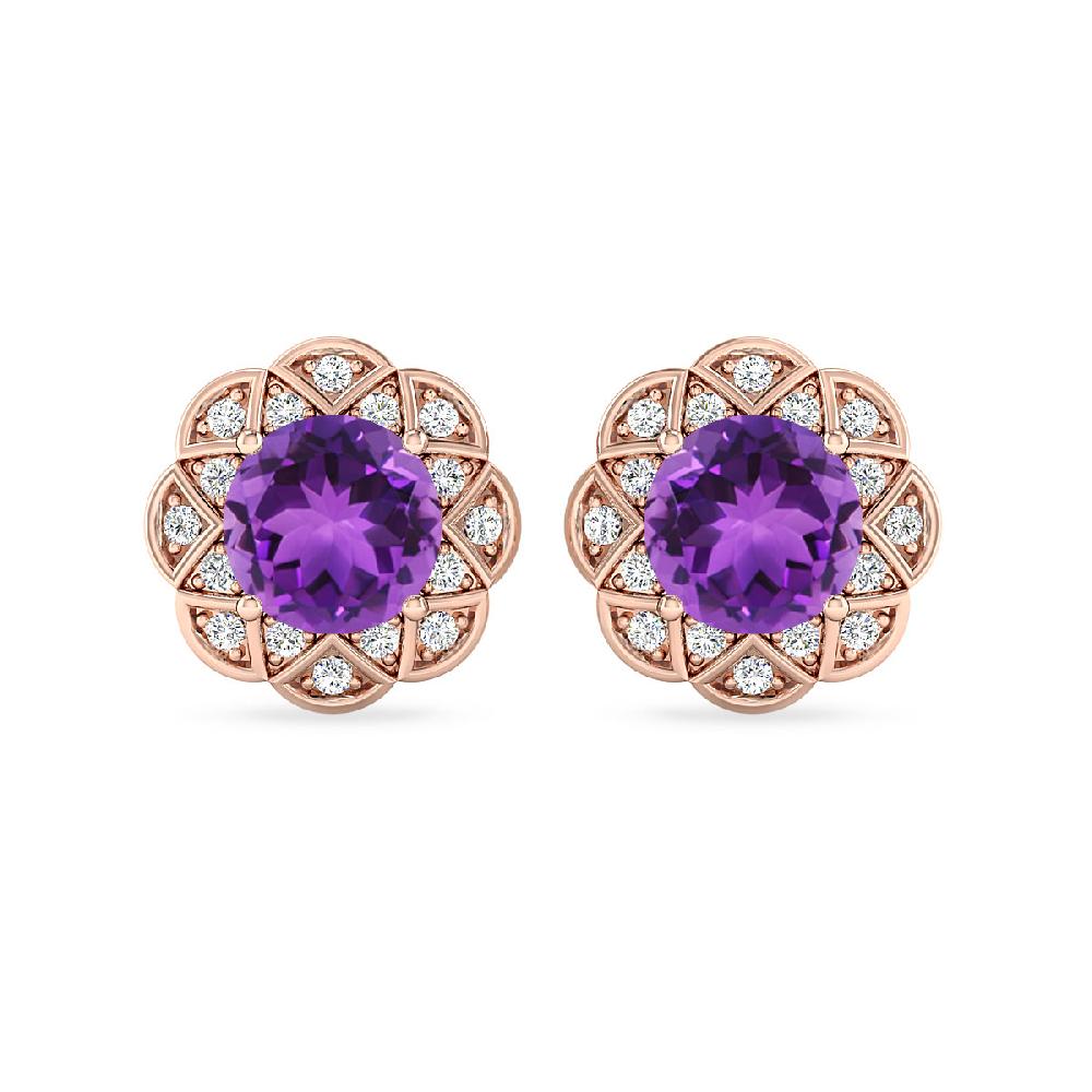 Rose Gold - Amethyst