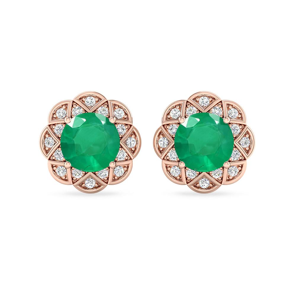 Rose Gold - Emerald
