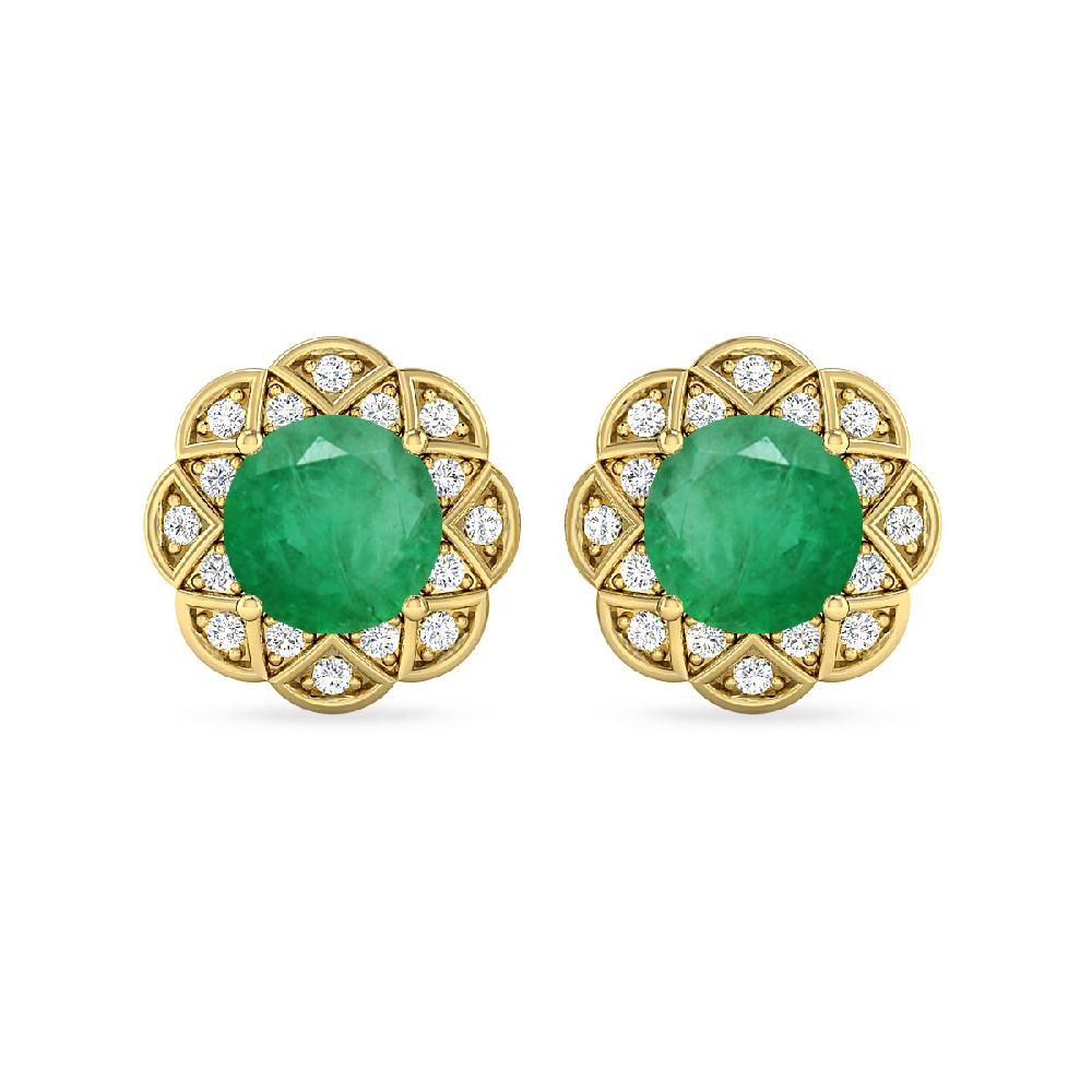 Yellow Gold - Emerald