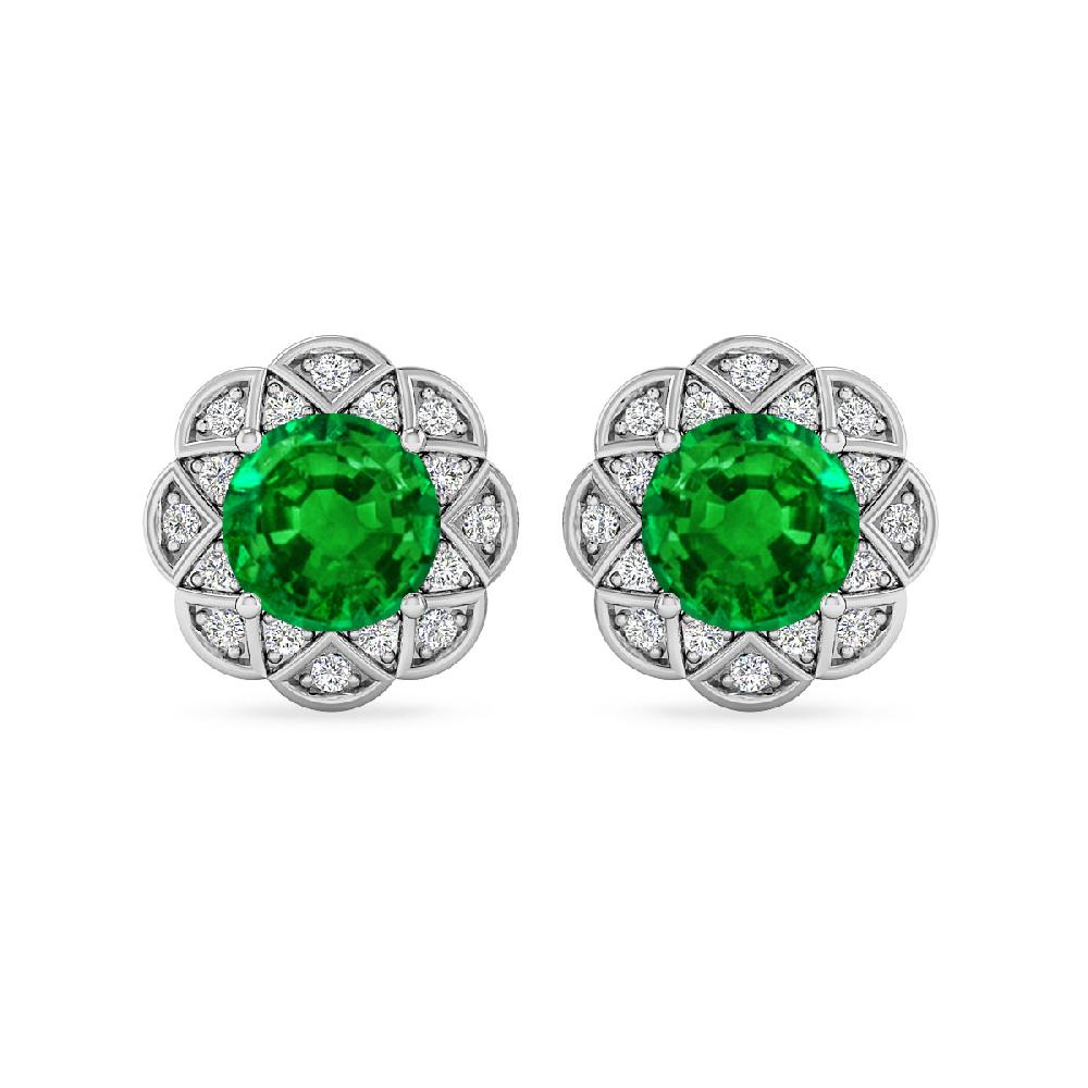 White Gold - Emerald