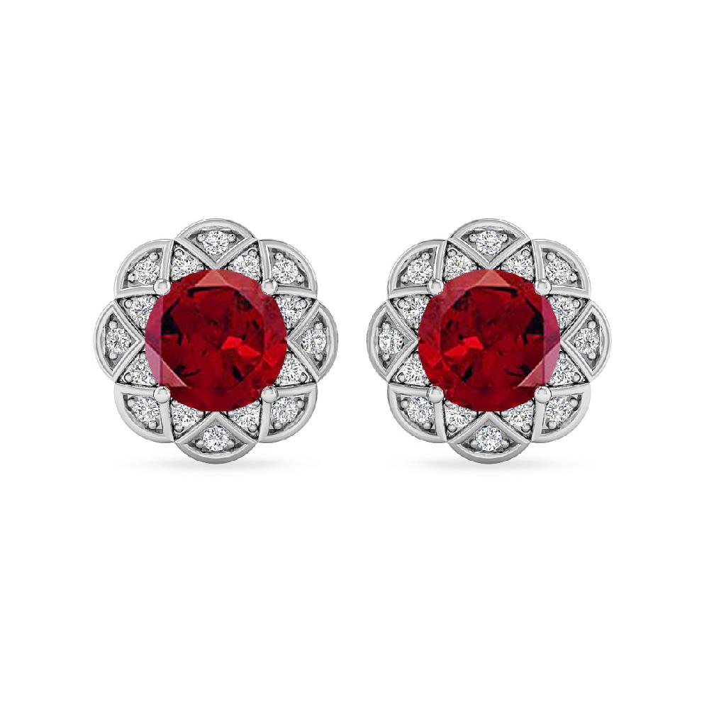 White Gold - Garnet