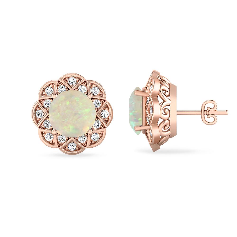 Rose Gold - Opal