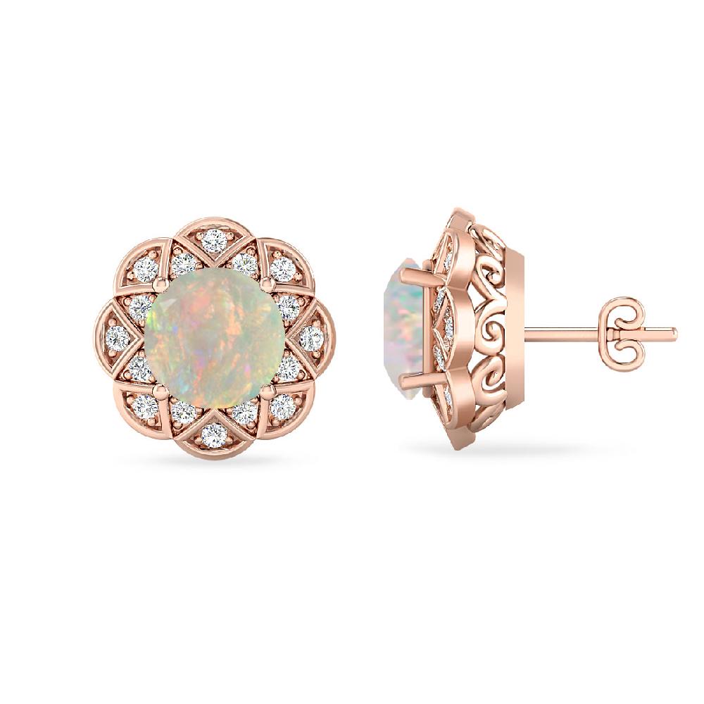 Rose Gold - Opal