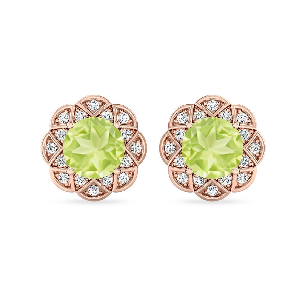 Rose Gold - Peridot