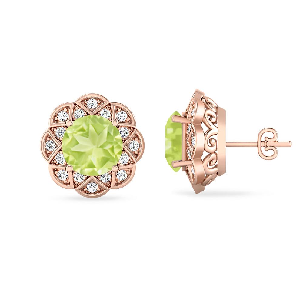 Rose Gold - Peridot