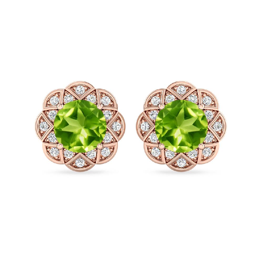 Rose Gold - Peridot