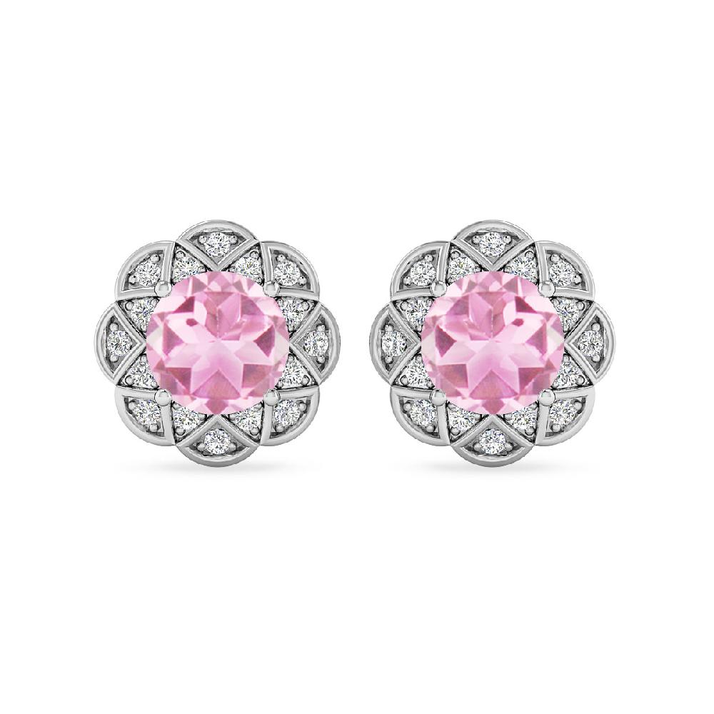 White Gold - Pink Tourmaline