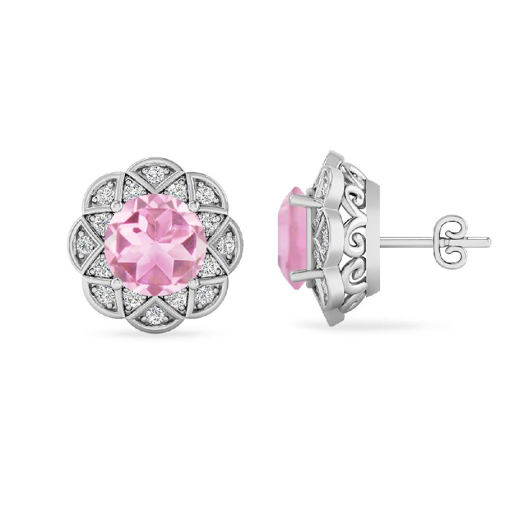 White Gold - Pink Tourmaline