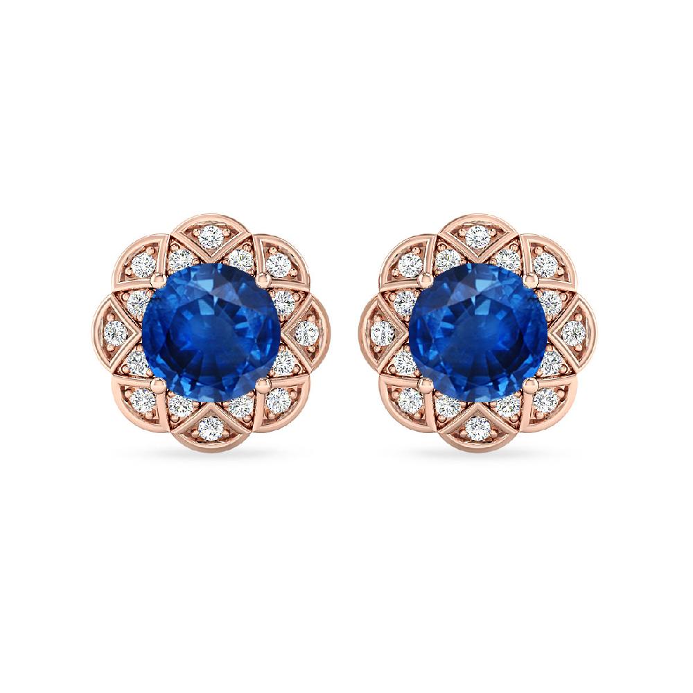 Rose Gold - Sapphire