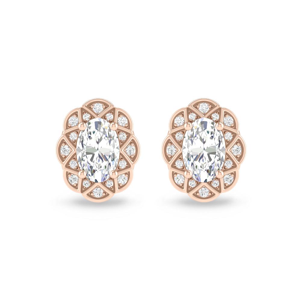 Rose Gold - Oval