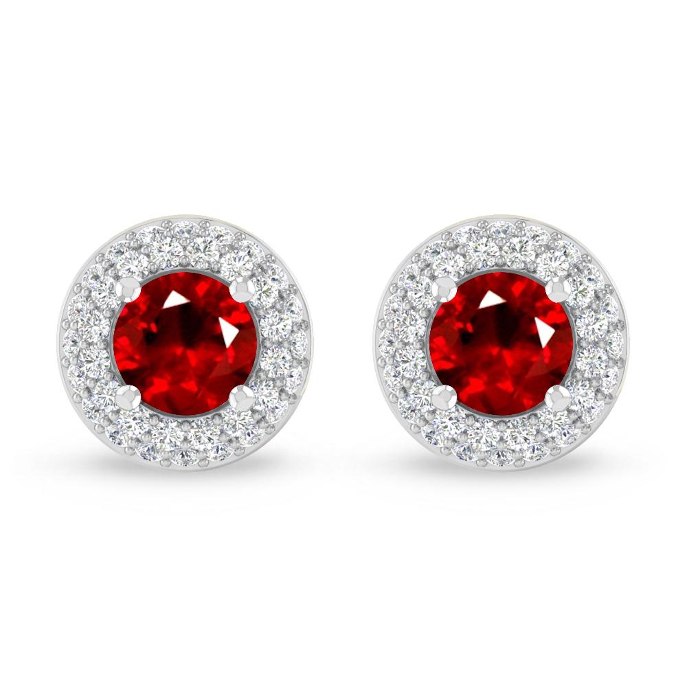 White Gold - Ruby