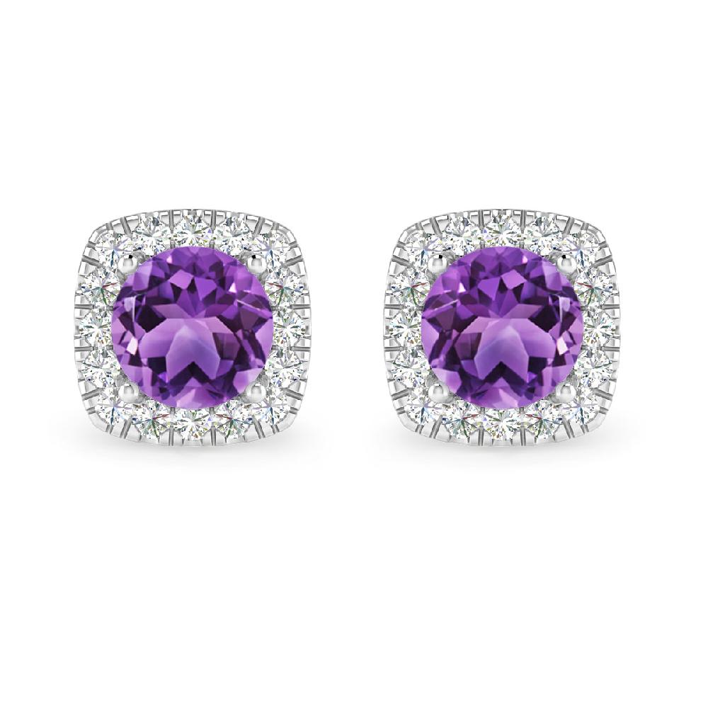 White Gold - Amethyst