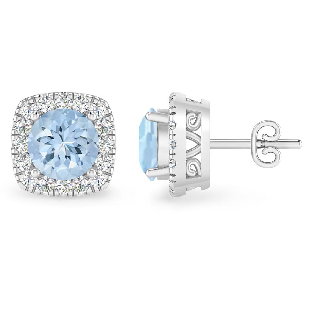 White Gold - Aquamarine