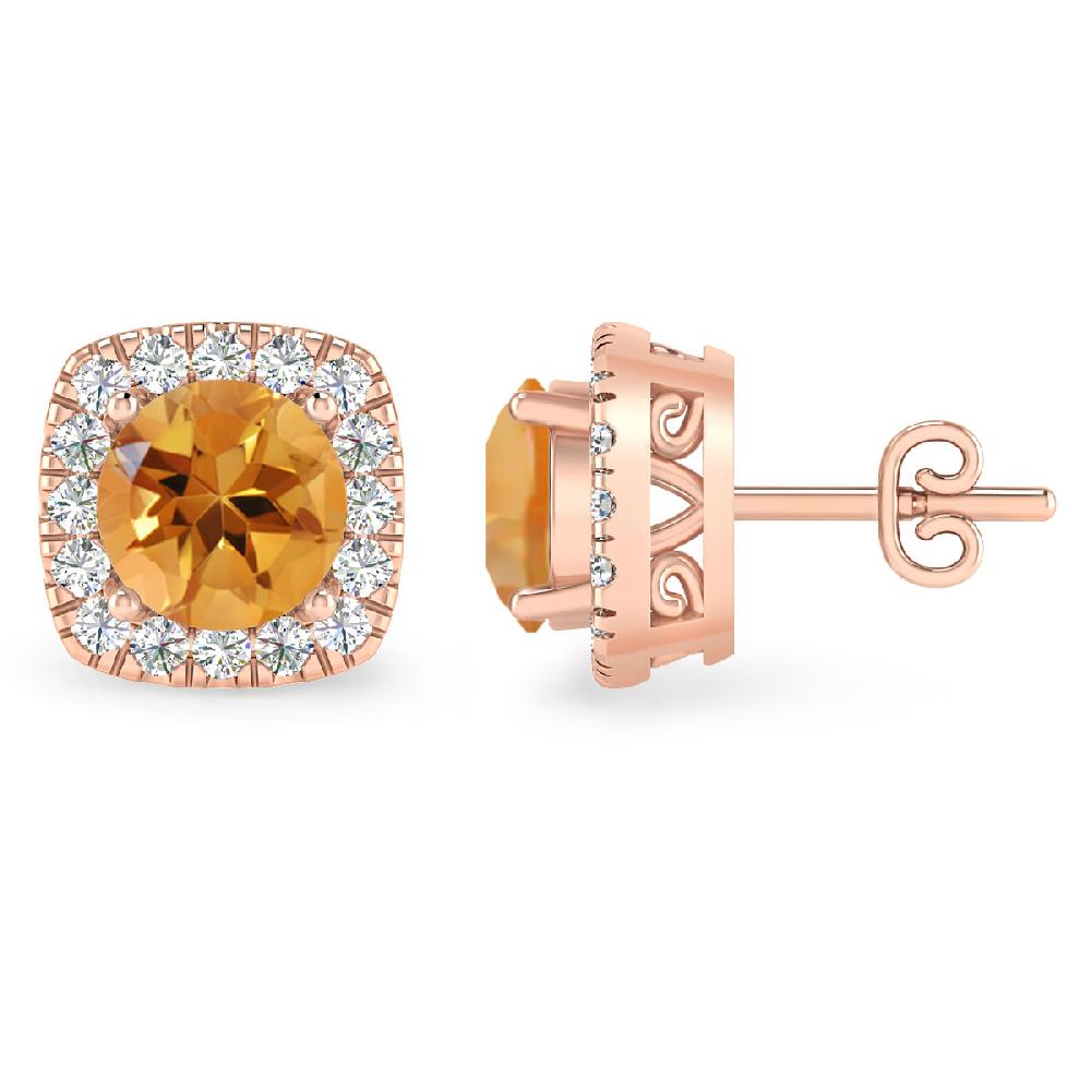 Rose Gold - Citrine