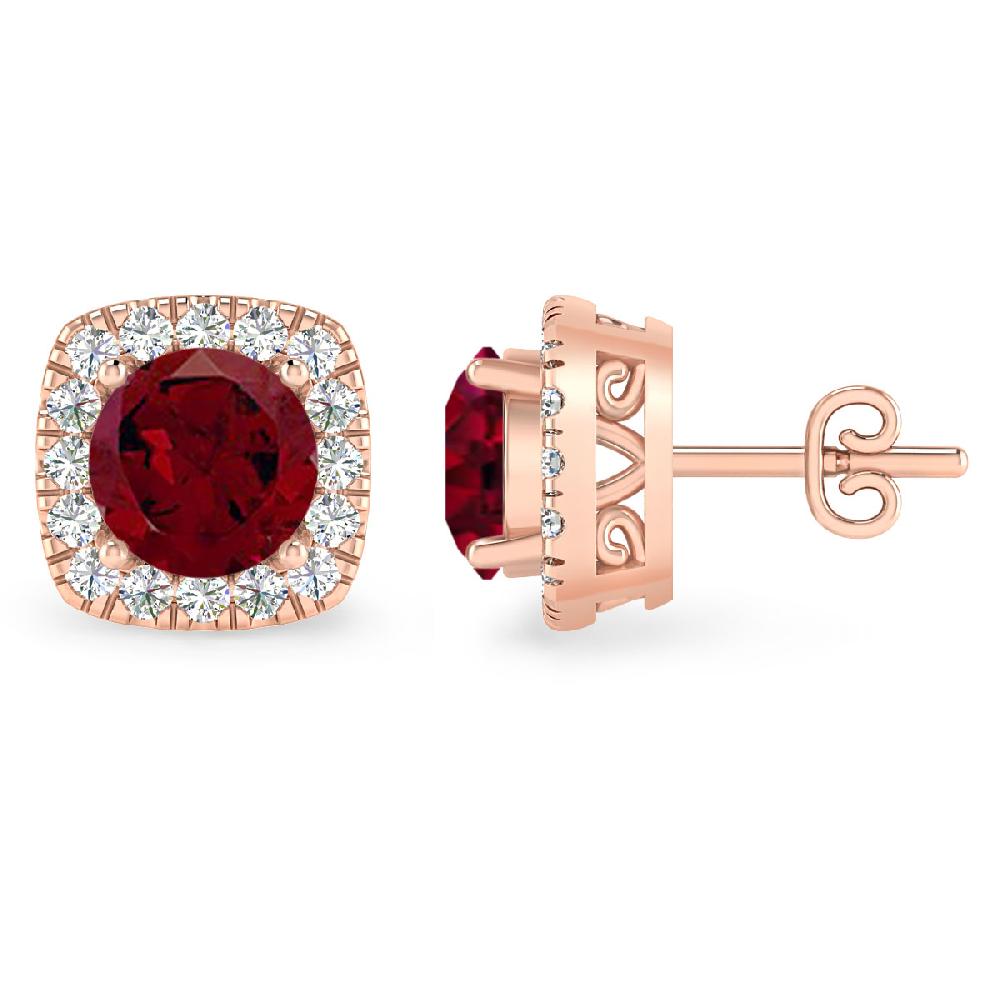 Rose Gold - Garnet