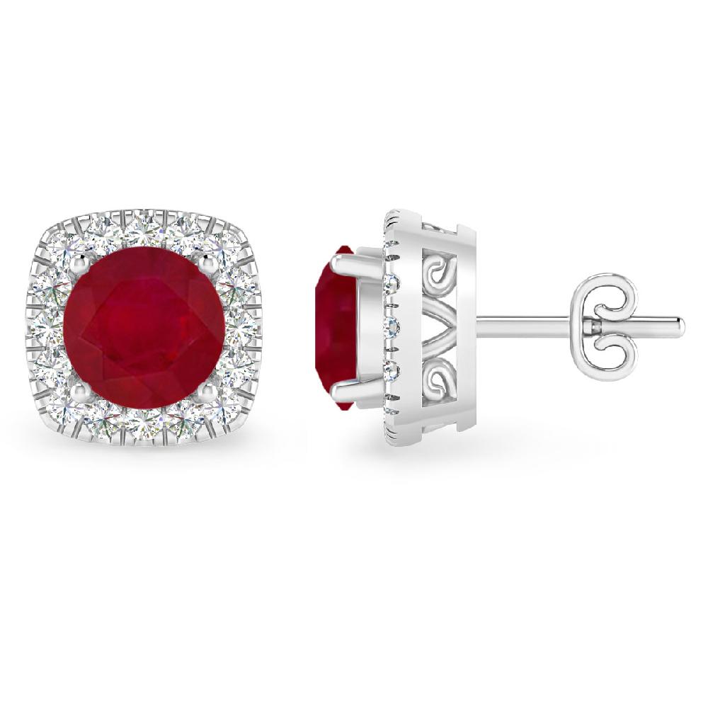 White Gold - Ruby