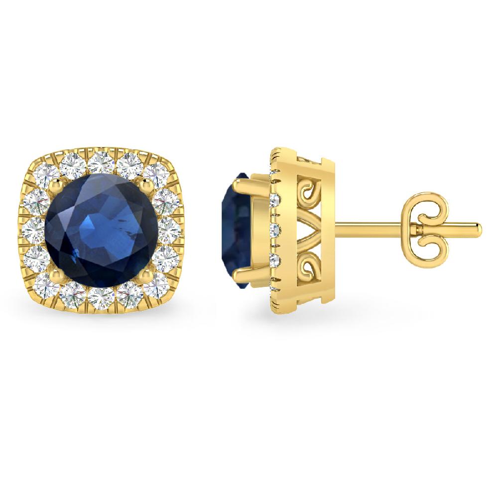 Yellow Gold - Sapphire