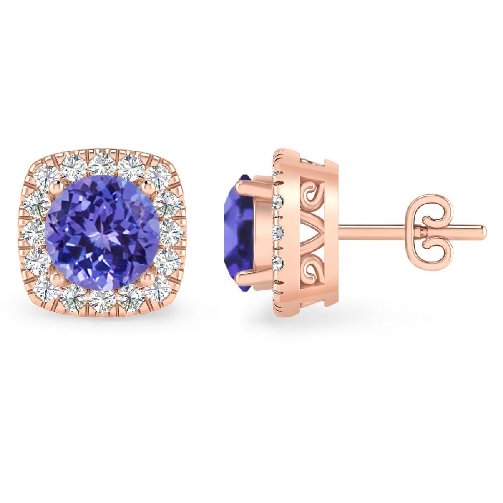 Rose Gold - Tanzanite