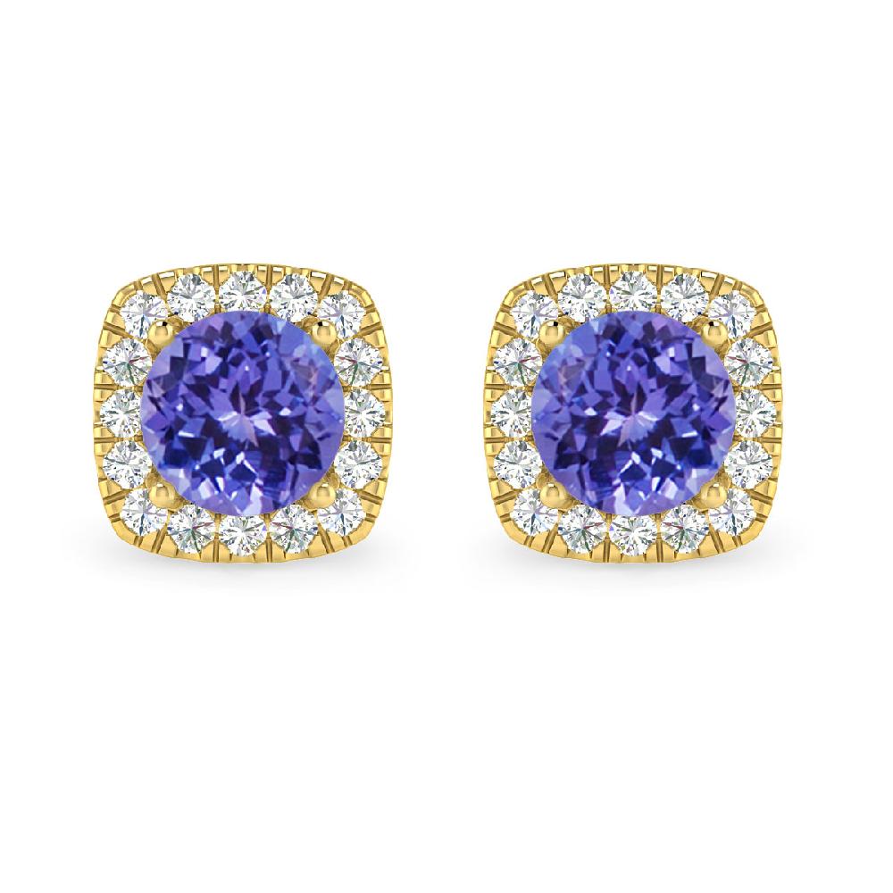 Yellow Gold - Tanzanite