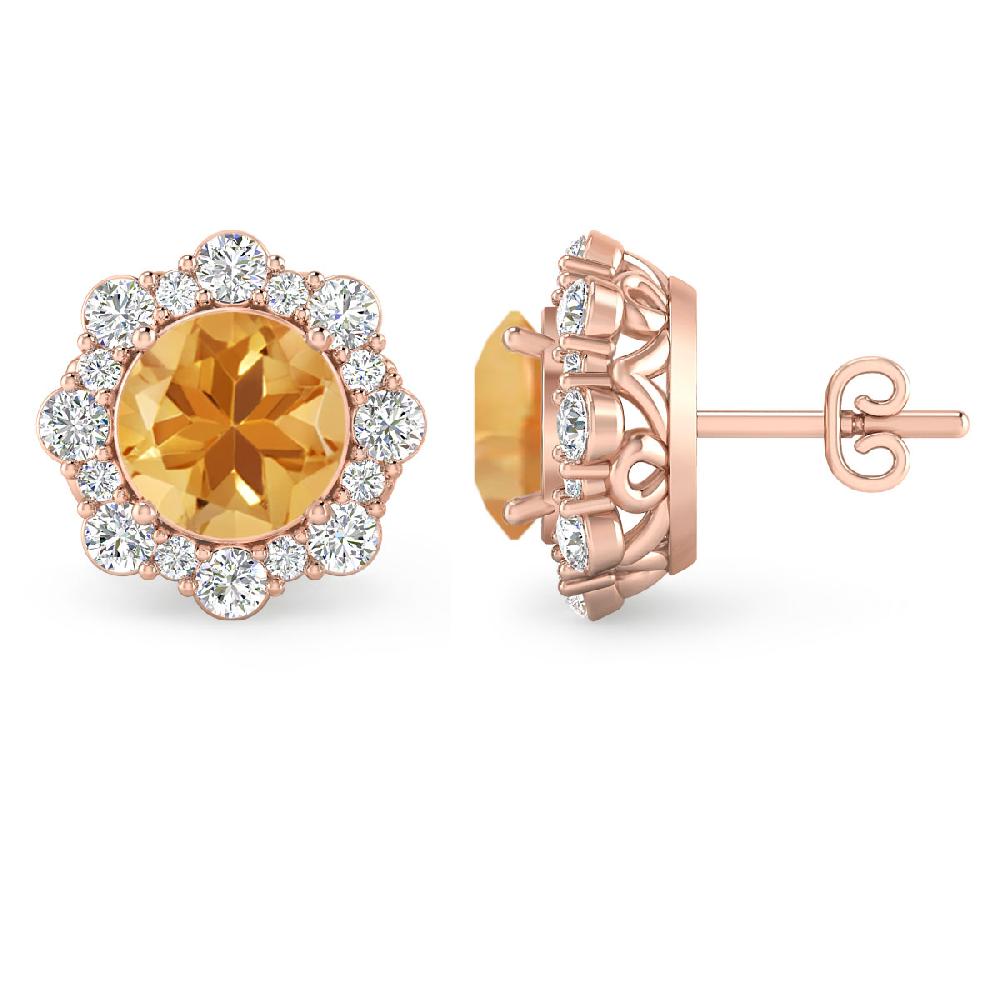 Rose Gold - Citrine