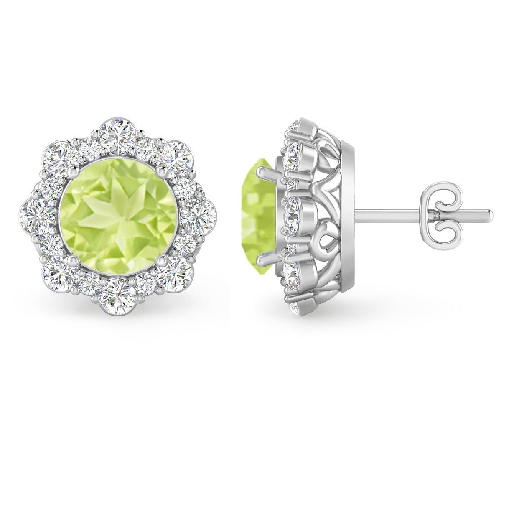 White Gold - Peridot