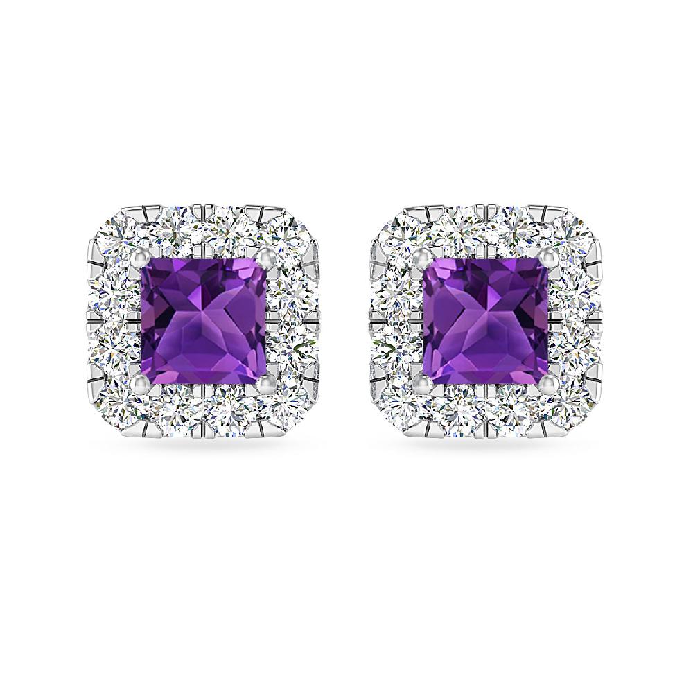 White Gold - Amethyst