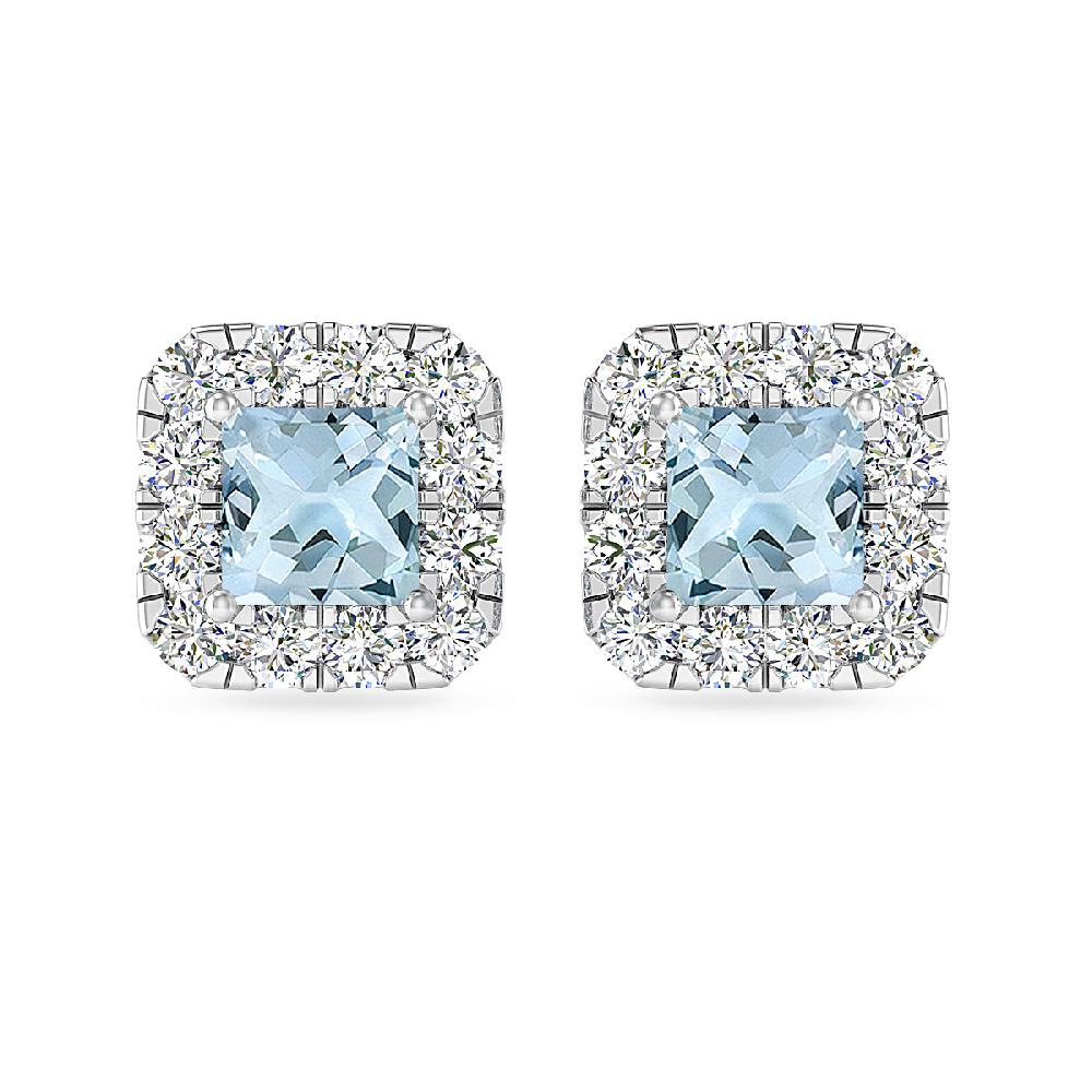 White Gold - Aquamarine