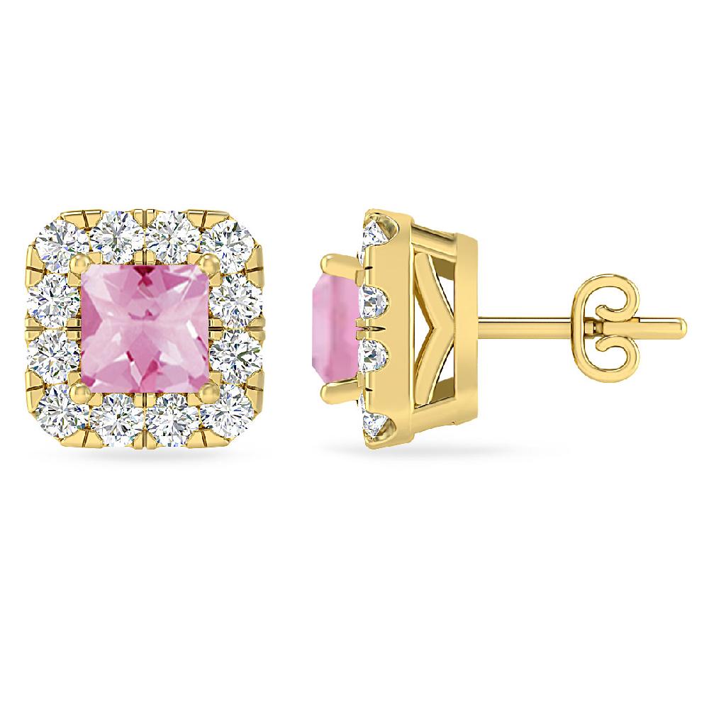 Yellow Gold - Pink Tourmaline