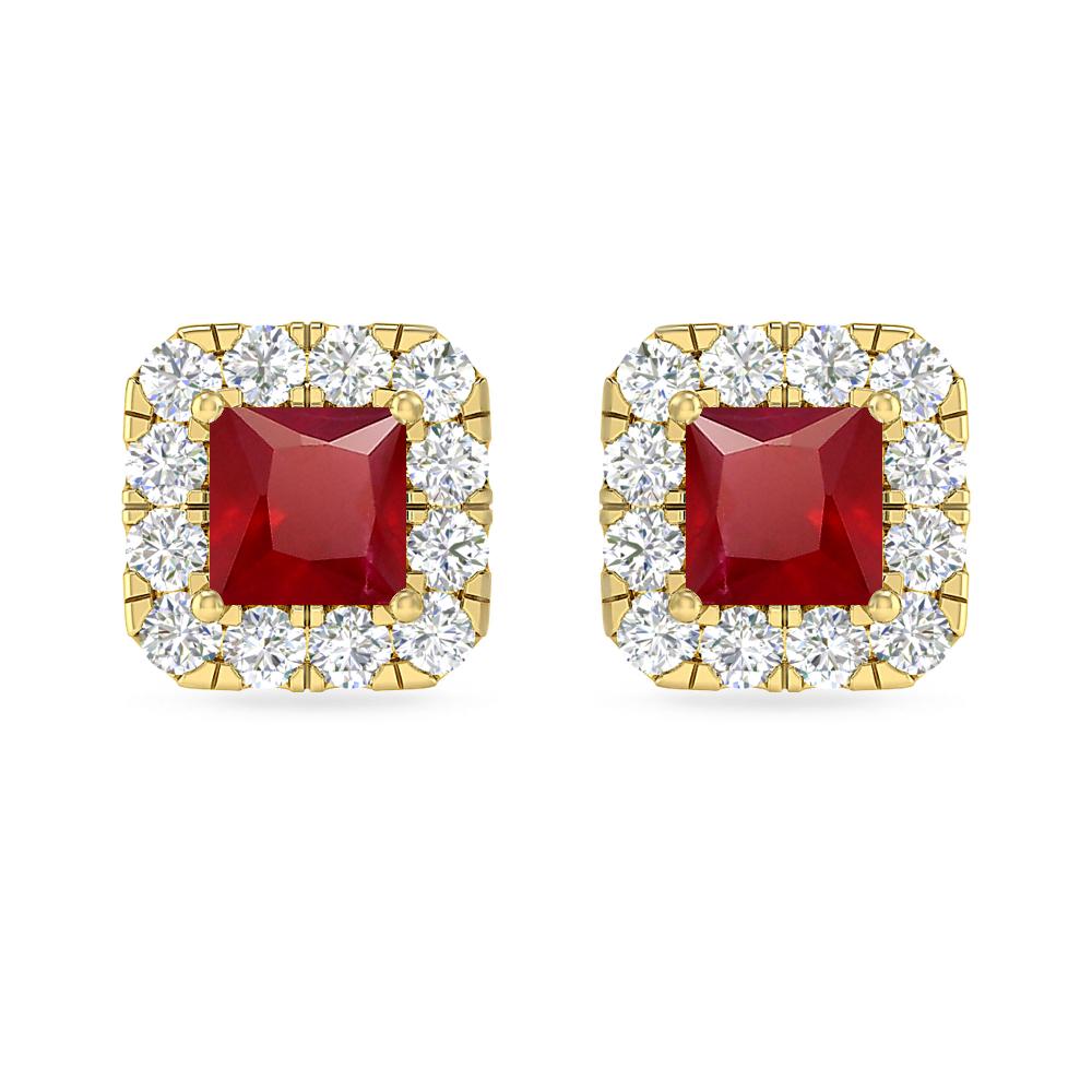 Yellow Gold - Ruby