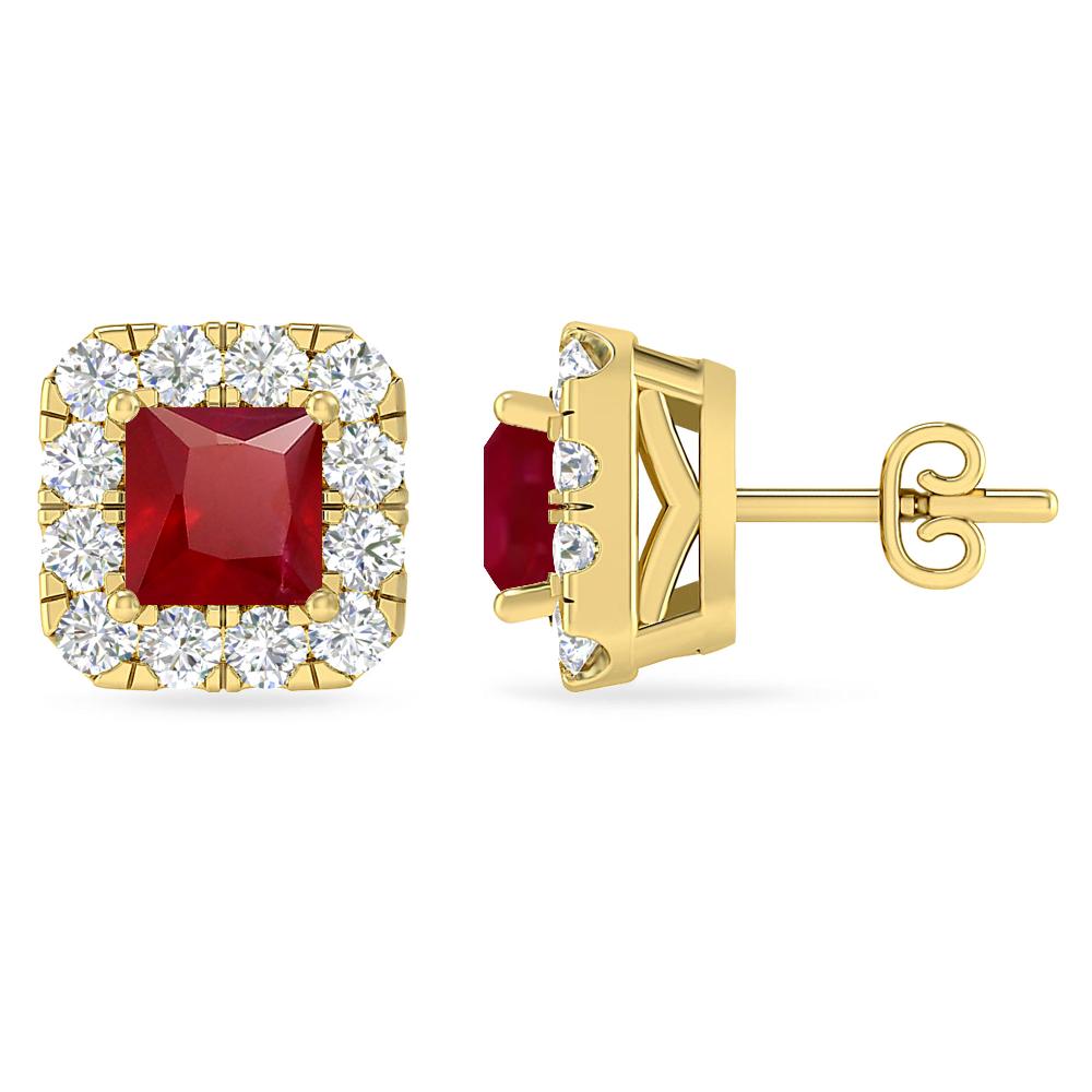 Yellow Gold - Ruby