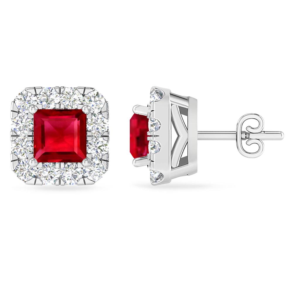 White Gold - Ruby