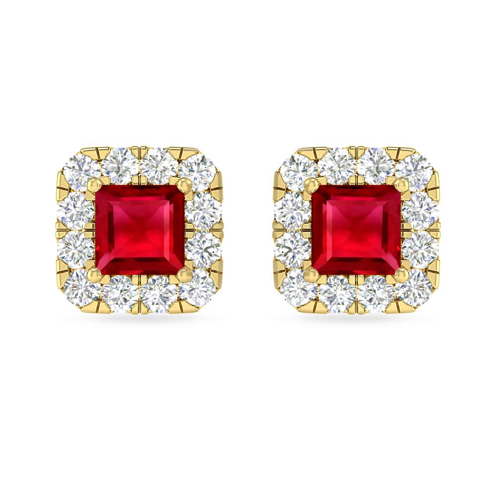 Yellow Gold - Ruby