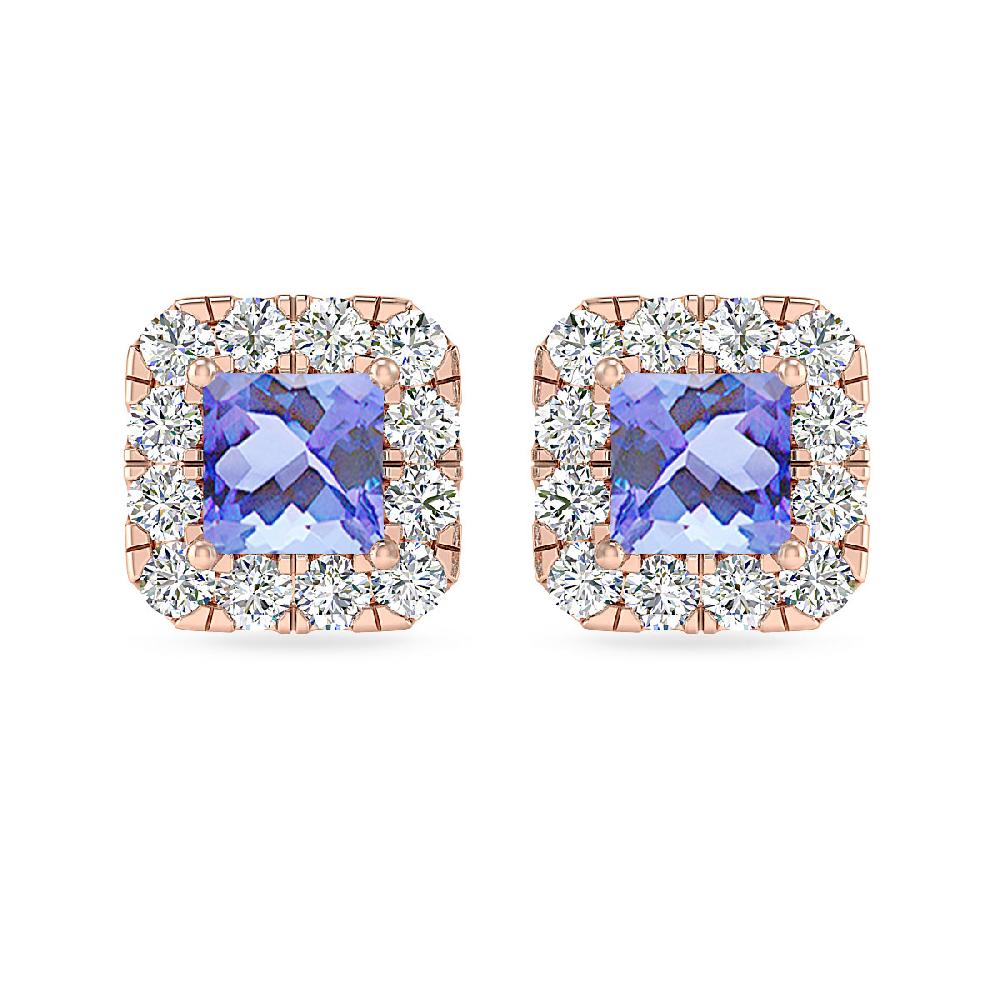 Rose Gold - Tanzanite