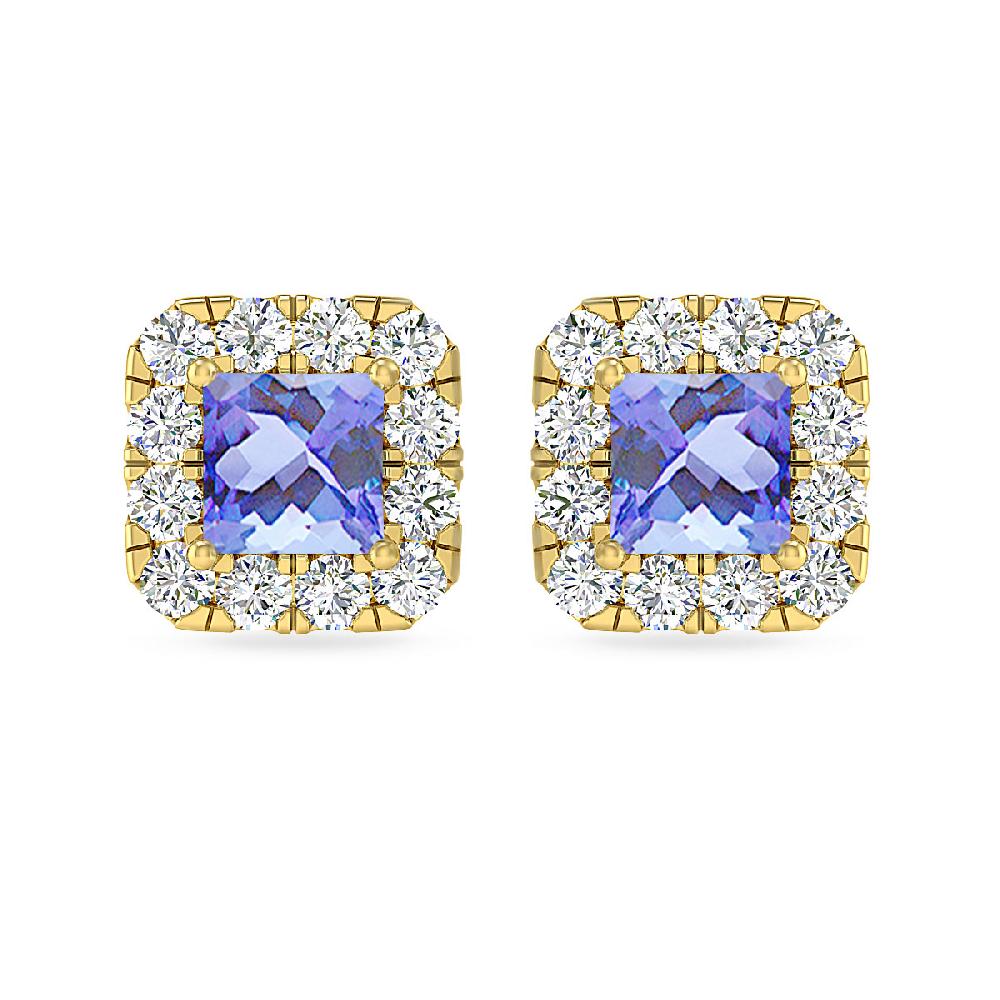 Yellow Gold - Tanzanite