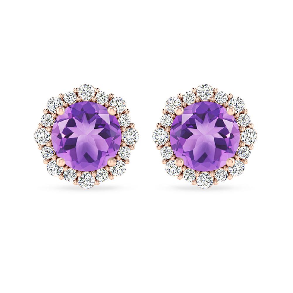 Rose Gold - Amethyst