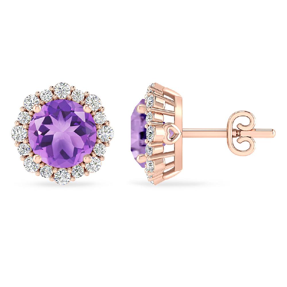 Rose Gold - Amethyst
