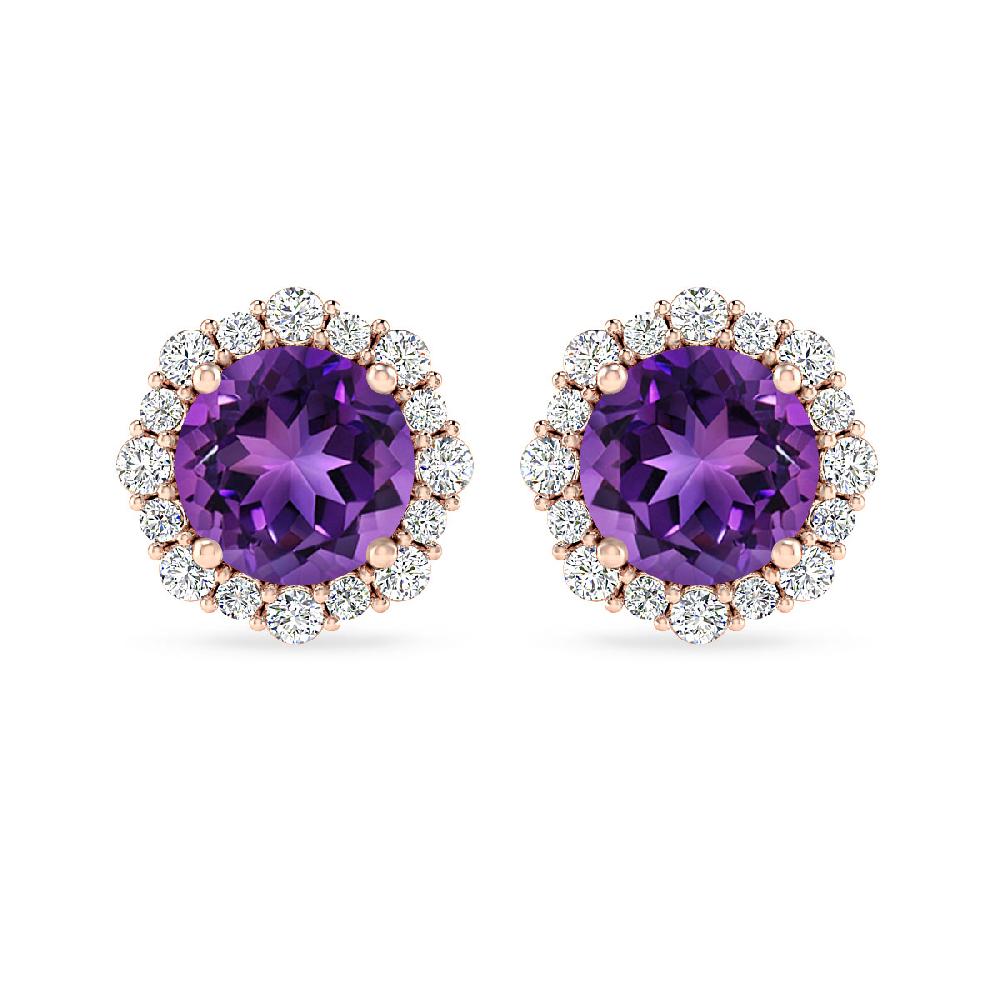Rose Gold - Amethyst