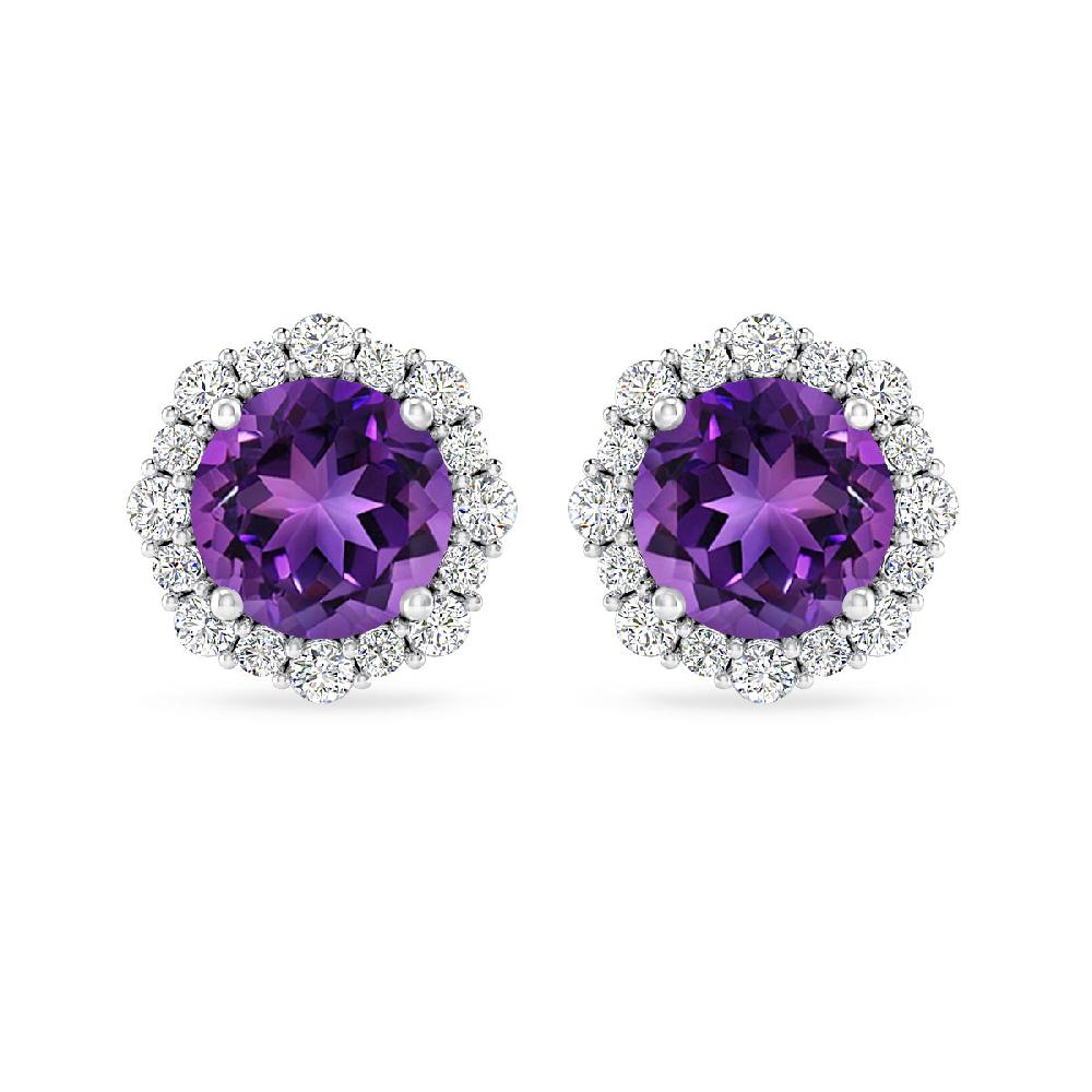 White Gold - Amethyst