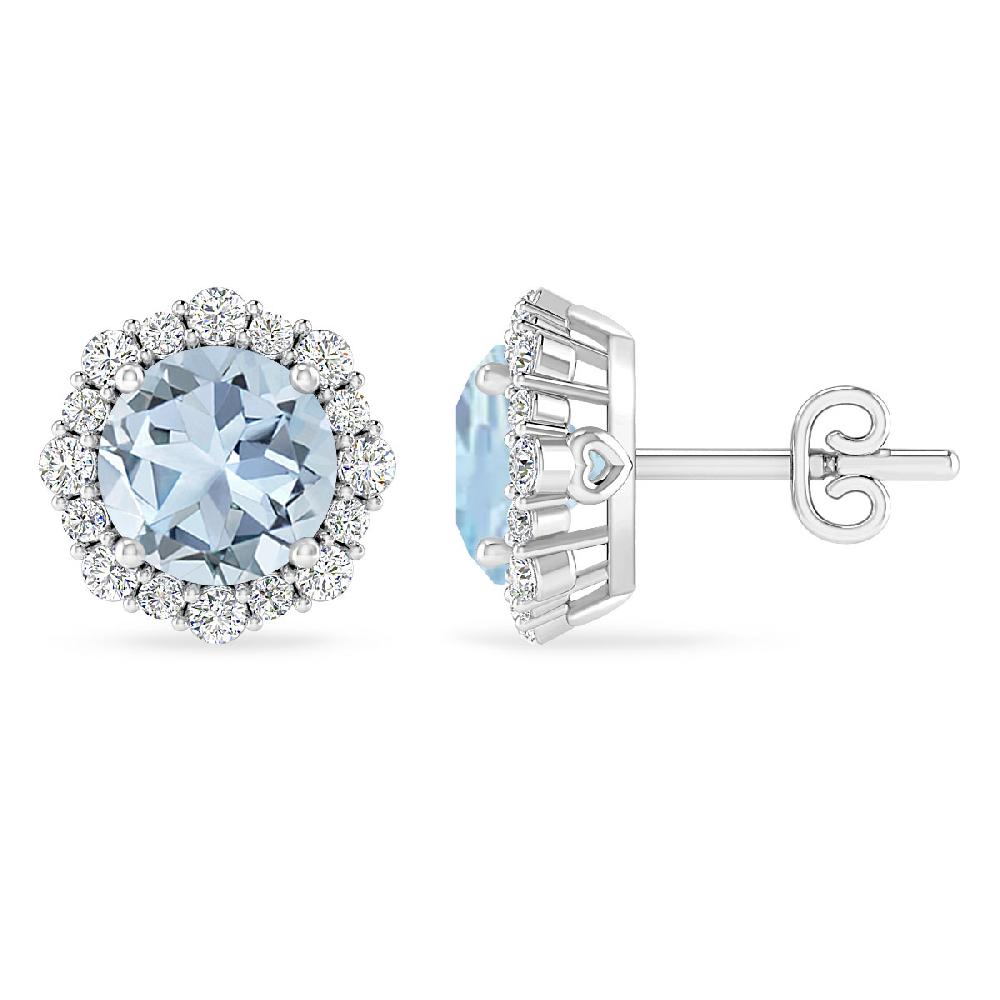 White Gold - Aquamarine