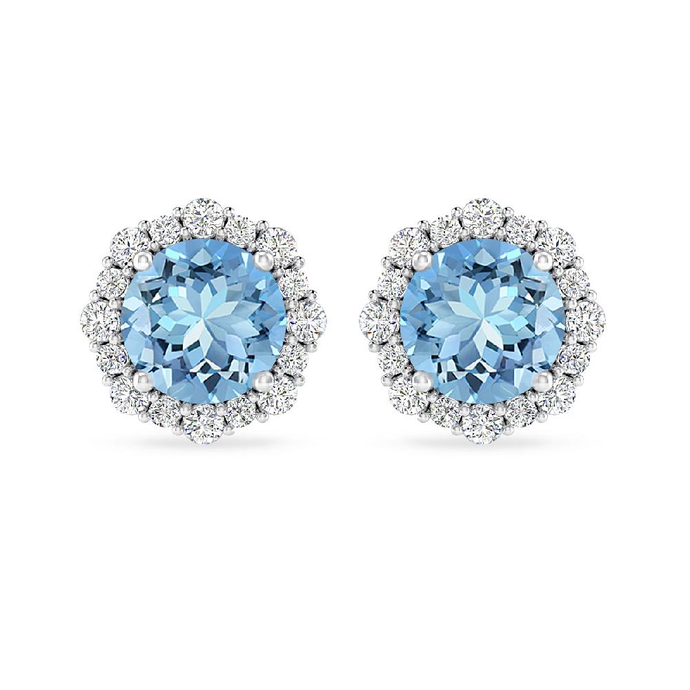 White Gold - Aquamarine