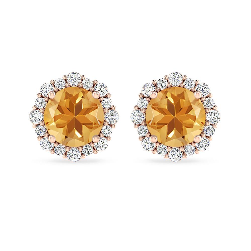 Rose Gold - Citrine