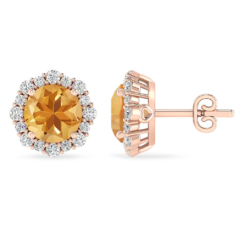 Rose Gold - Citrine